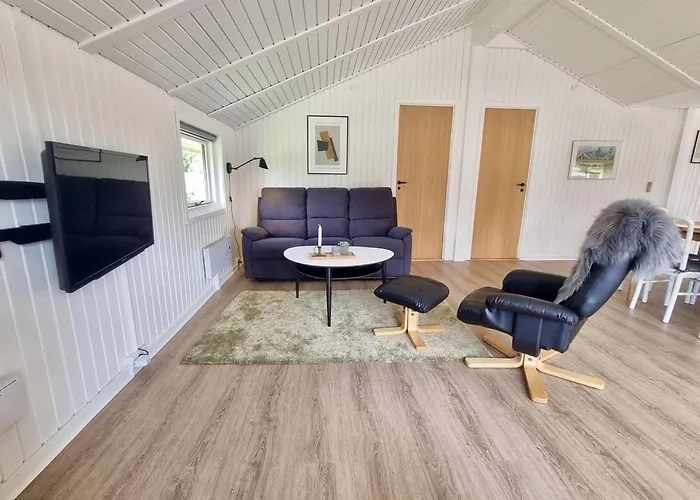 Сasa de vacaciones Gemuetliches-ferienhaus-in-skovmose-strand-auf-alsen Skovbyballe
