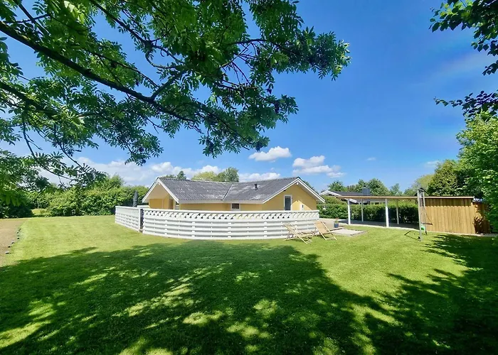 Сasa de vacaciones Gemuetliches-ferienhaus-in-skovmose-strand-auf-alsen Skovbyballe
